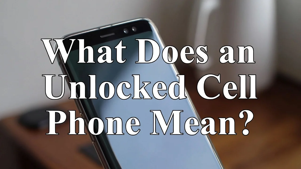 What Does an Unlocked Cell Phone Mean